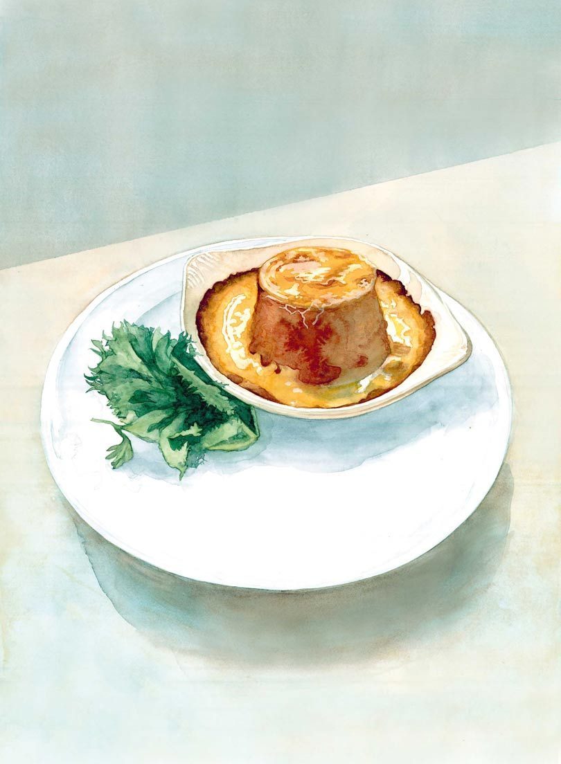 THE ENGINE ROOM TWICE-BAKED GOAT’S CHEESE SOUFFLÉ THE ENGINE ROOM TWICE-BAKED GOAT’S CHEESE SOUFFLÉ