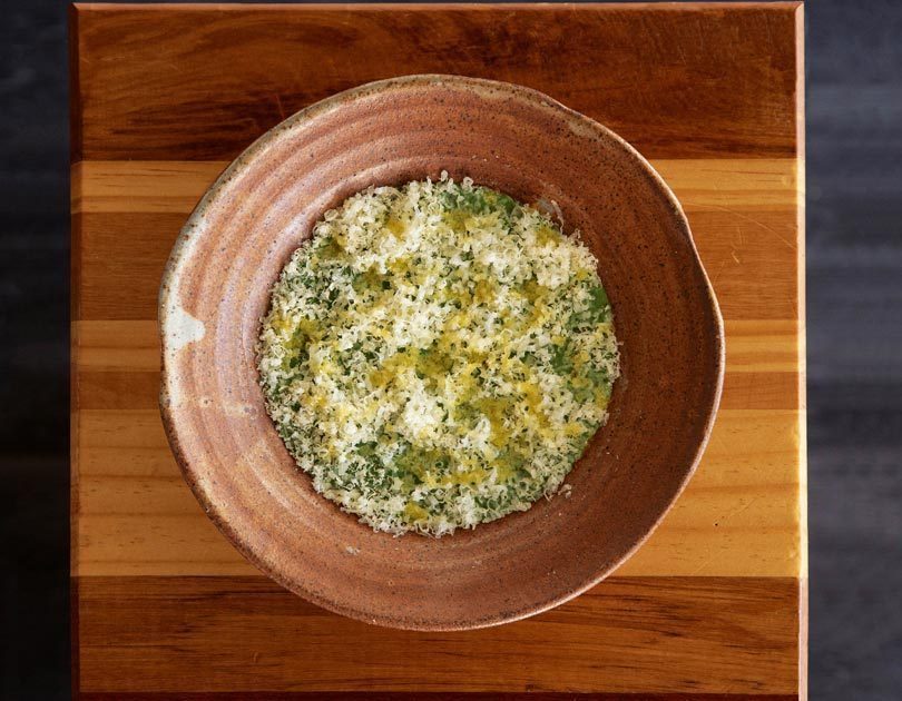 ASPARAGUS SOUP TOPPED WITH CURIO BAY PECORINO & OLIVE OIL ASPARAGUS SOUP TOPPED WITH CURIO BAY PECORINO & OLIVE OIL