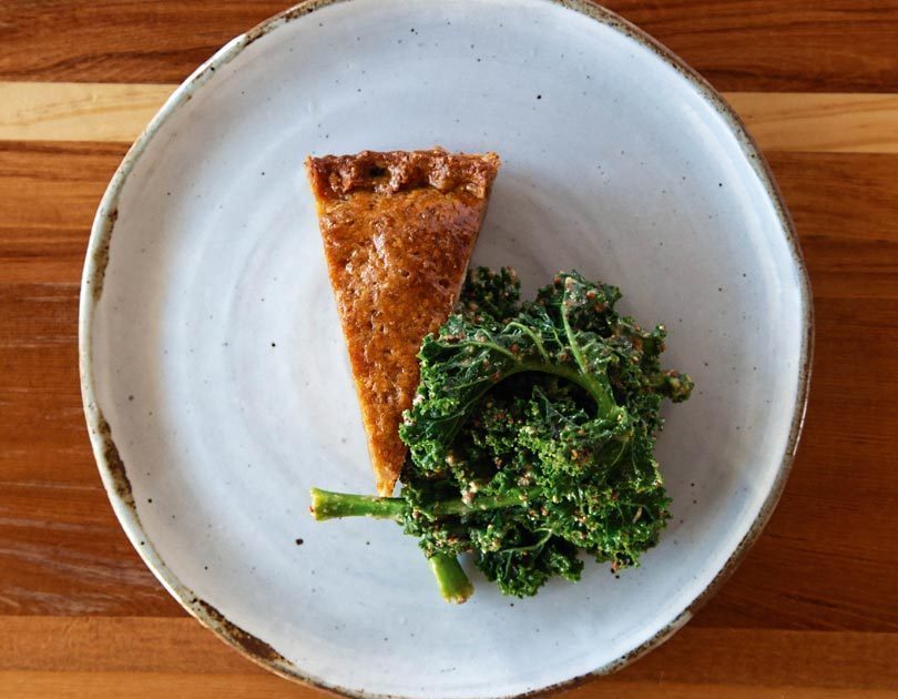 MOI MOI PIE & MUSTARDY GREENS MOI MOI PIE & MUSTARDY GREENS