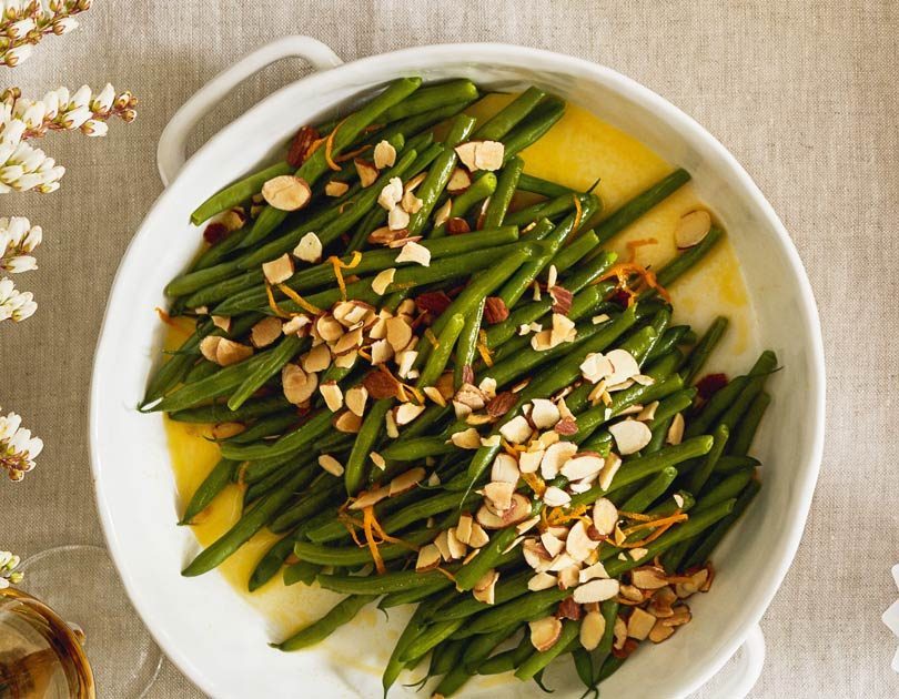 Green Beans with Citrus Butter & Almonds Green Beans with Citrus Butter & Almonds