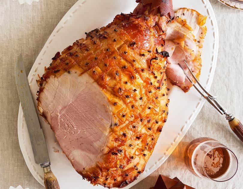 Marmalade Glazed Ham