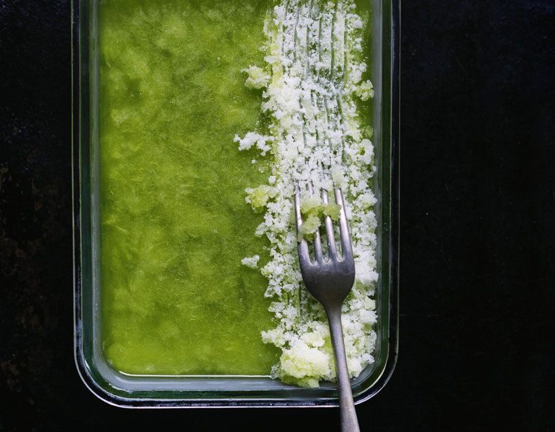 Cucumber & Lime Granita