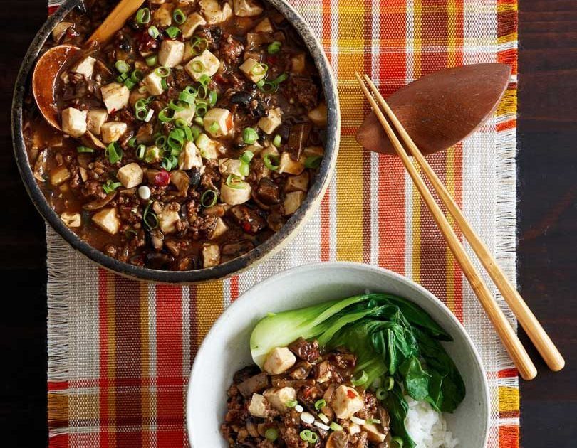 Venison & Mushroom Mapo Tofu