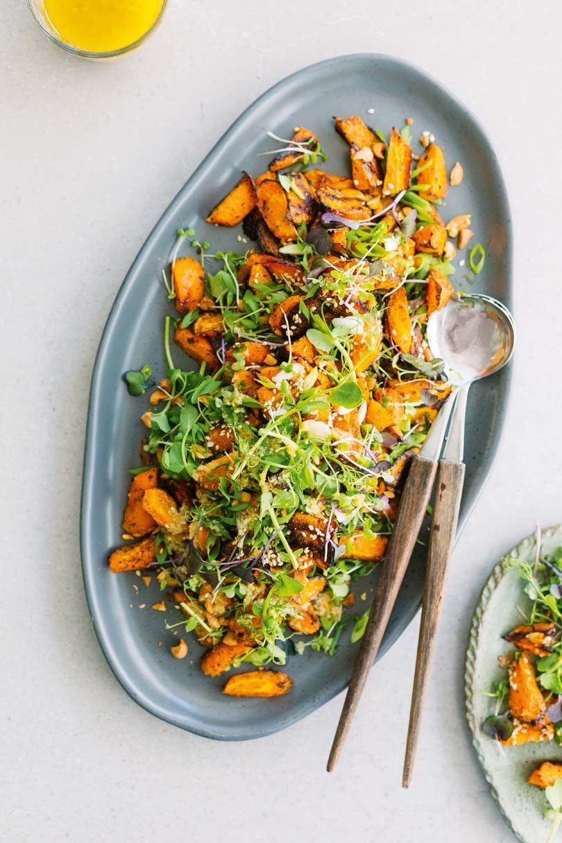 KARENGO & CARROT SALAD WITH GINGER-MISO DRESSING KARENGO & CARROT SALAD WITH GINGER-MISO DRESSING