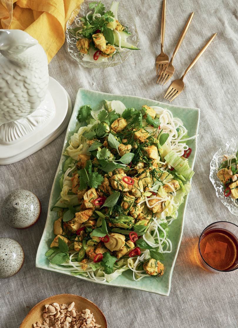 TURMERIC & DILL FISH SALAD TURMERIC & DILL FISH SALAD