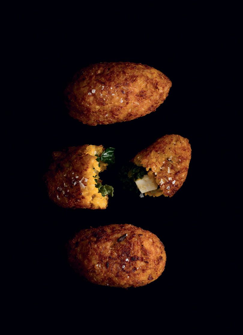 PUMPKIN KIBBEH STUFFED WITH FETA & SPINACH PUMPKIN KIBBEH STUFFED WITH FETA & SPINACH
