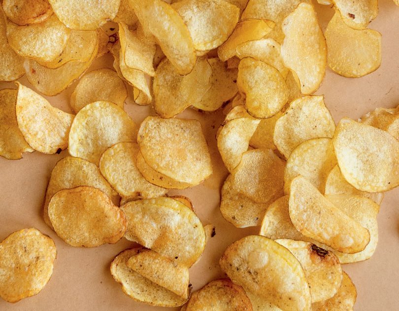 SPICY SALT & VINEGAR POTATO CHIPS