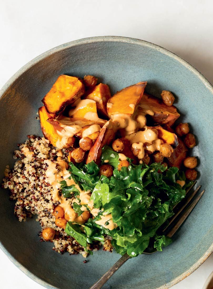 Kumara Chickpea Bowls Cuisine For The Love Of New Zealand Food
