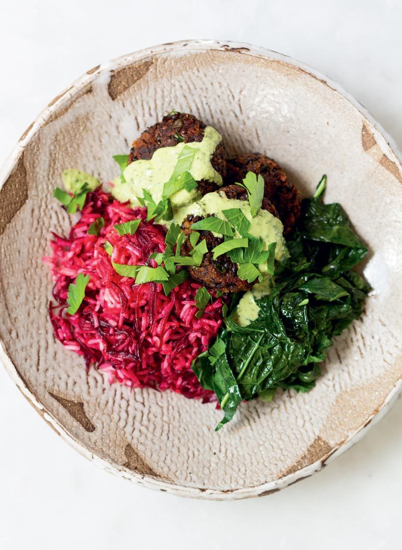 BEETROOT-STAINED RICE BOWL BEETROOT-STAINED RICE BOWL