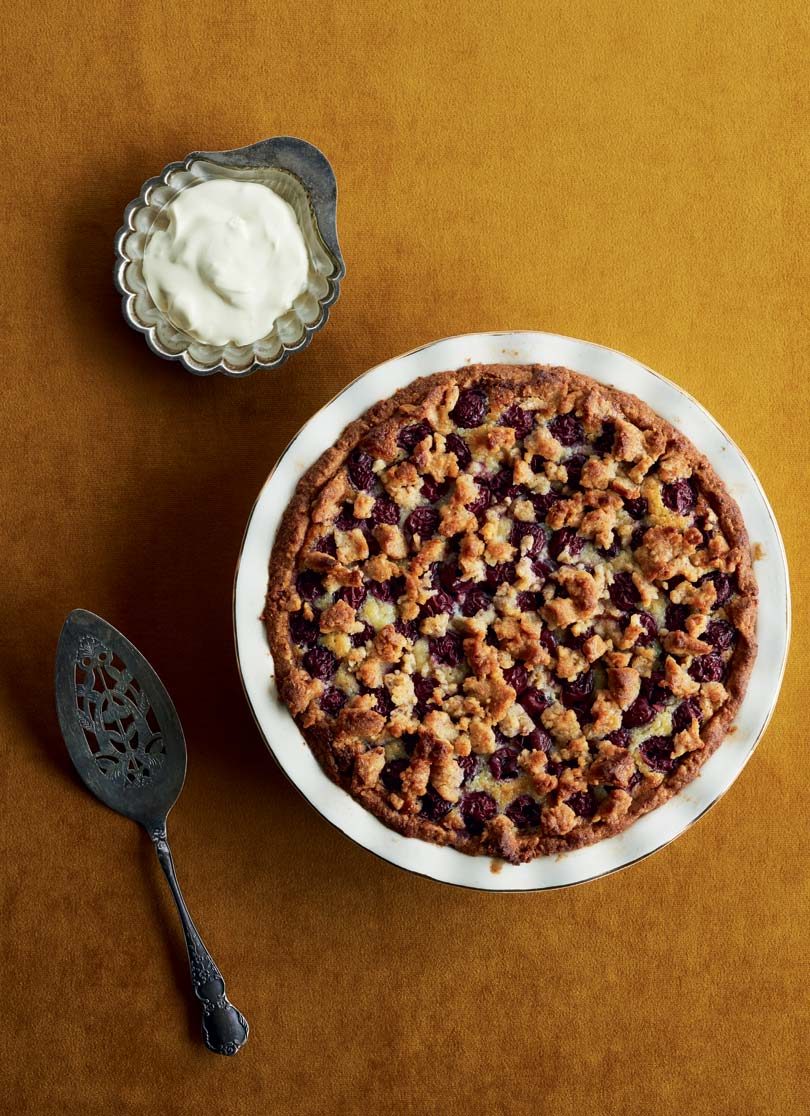 CHERRY & ALMOND FRANGIPANI TART CHERRY & ALMOND FRANGIPANI TART