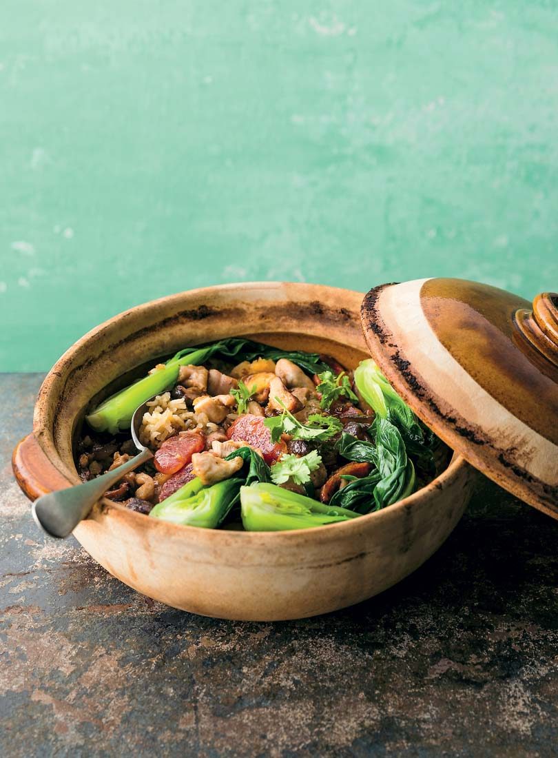 CANTONESE CLAYPOT RICE CANTONESE CLAYPOT RICE