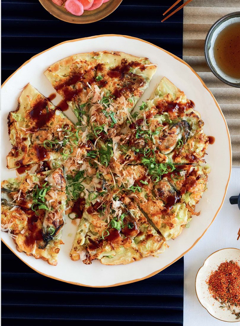 OYSTER OKONOMIYAKI OYSTER OKONOMIYAKI