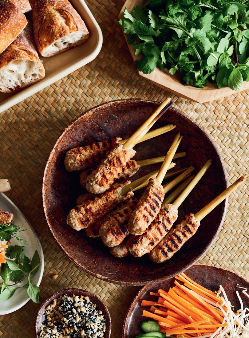 VIETNAMESE PORK & LEMONGRASS SKEWERS VIETNAMESE PORK & LEMONGRASS SKEWERS