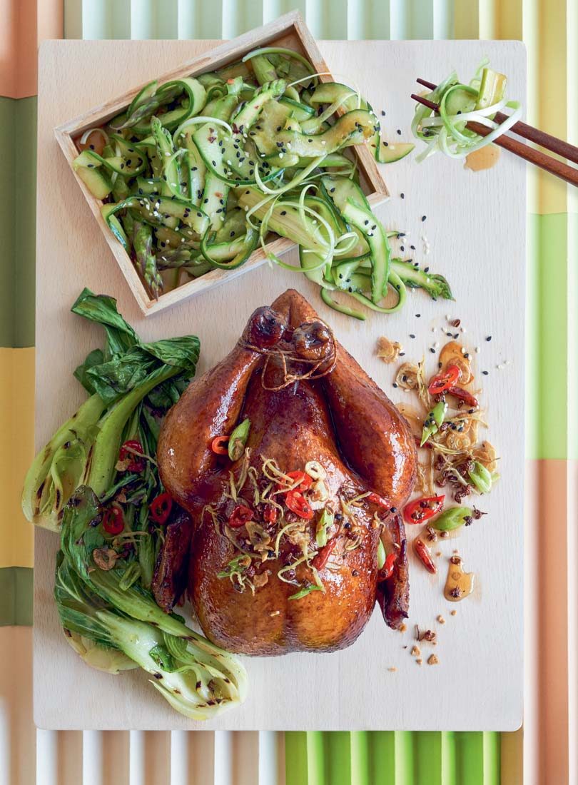 FIVE-SPICE CHICKEN WITH SICHUAN AROMATICS FIVE-SPICE CHICKEN WITH SICHUAN AROMATICS