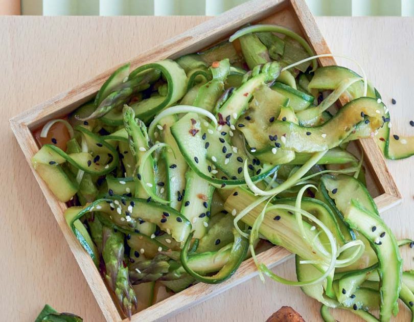 SPRING CUCUMBER & ASPARAGUS SALAD
