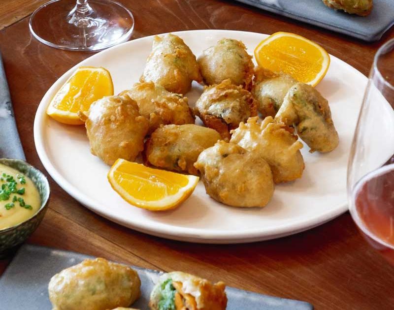 GREEN-LIPPED MUSSEL BEIGNETS
