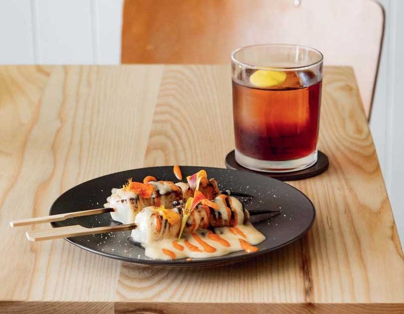 SCALLOPS ANTICUCHO