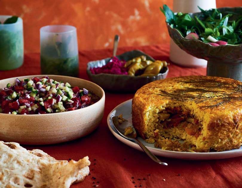 TAHCHIN WITH CARROT & FENNEL