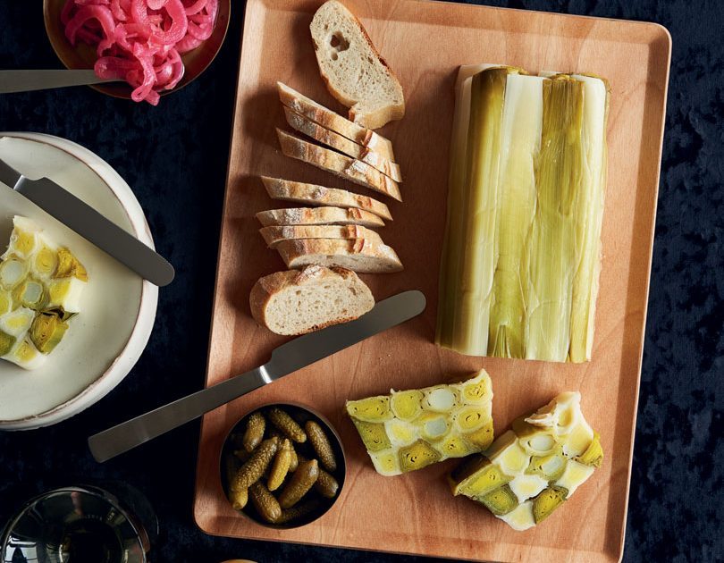 LEMONY LEEK TERRINE
