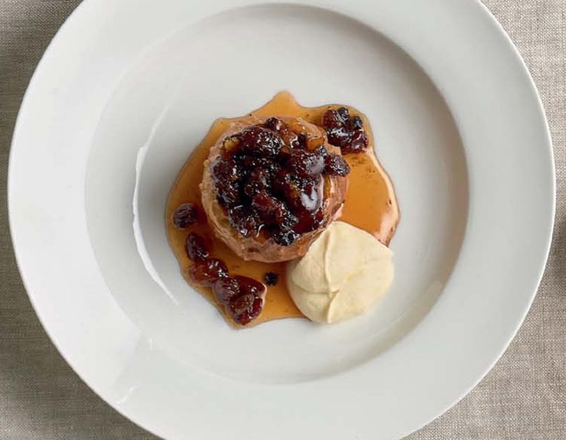 BAKED APPLES WITH HOMEMADE MASCARPONE