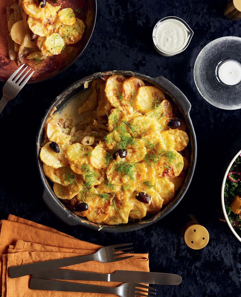 FENNEL, POTATO & OLIVE GRATIN FENNEL, POTATO & OLIVE GRATIN
