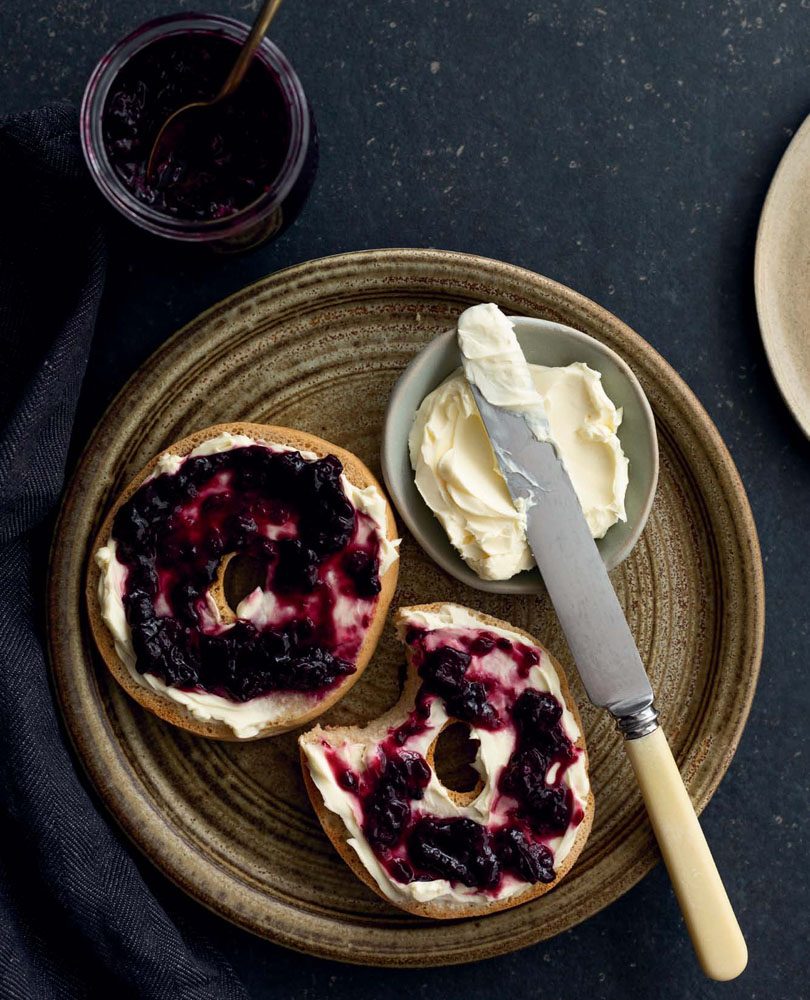 BOYSENBERRY, PEAR & LEMON VERBENA JAM