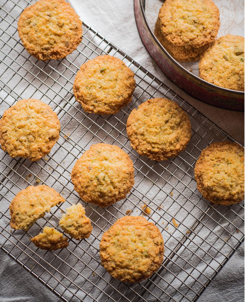 CUISINE’S COCONUT PISTACHIO COOKIES CUISINE’S COCONUT PISTACHIO COOKIES
