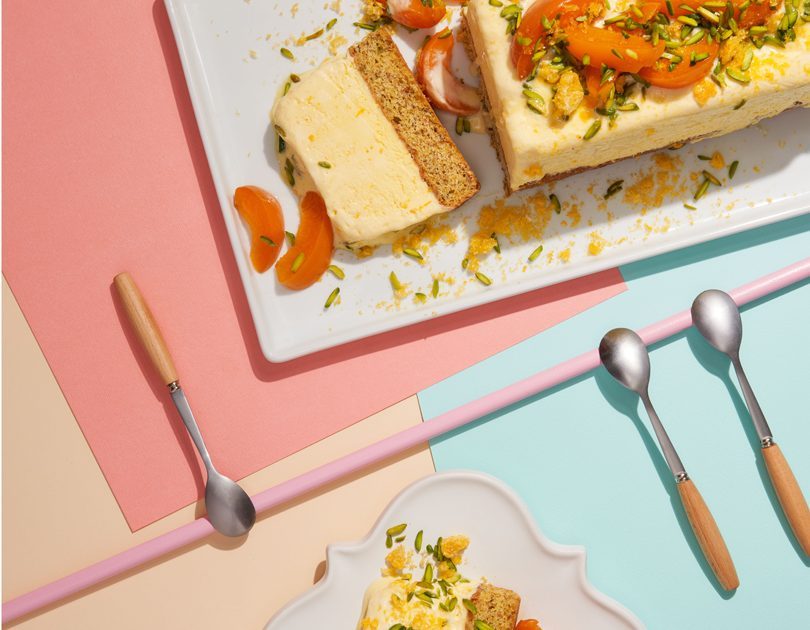 ORANGE PARFAIT WITH PISTACHIO & APRICOT