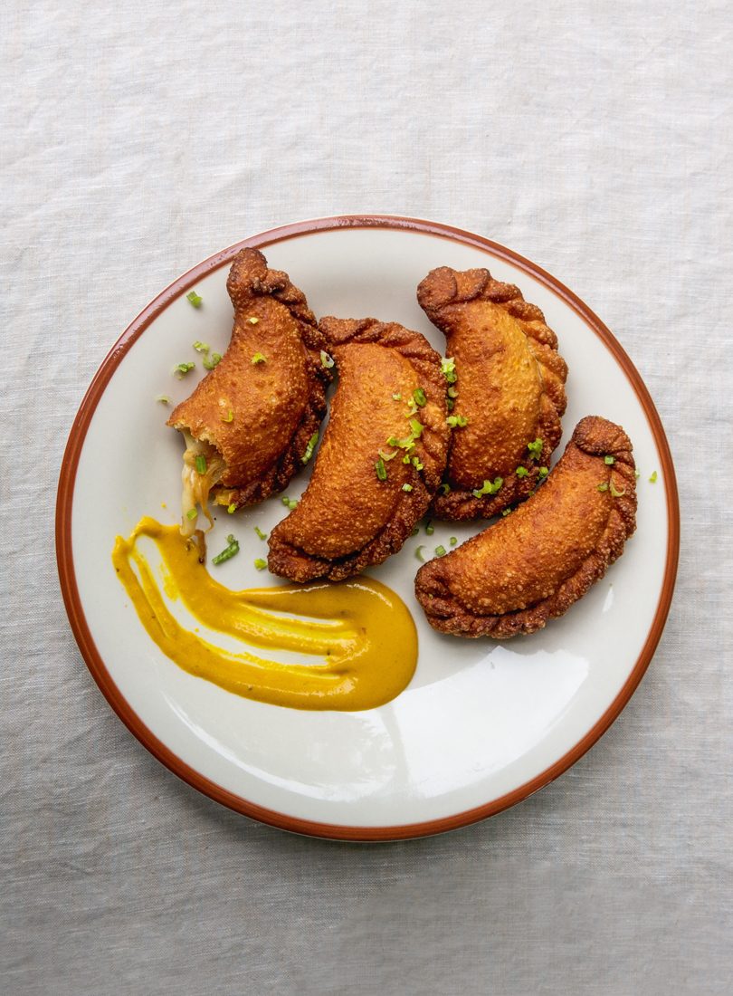 CHEESE, CHILLI & ONION EMPANADAS