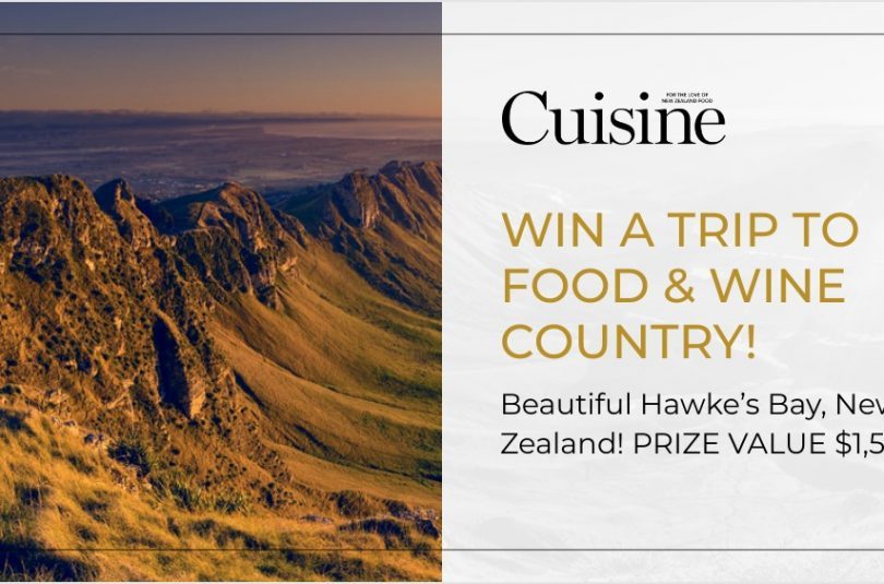WIN A TRIP TO FOOD & WINE COUNTRY! WIN A TRIP TO FOOD & WINE COUNTRY!