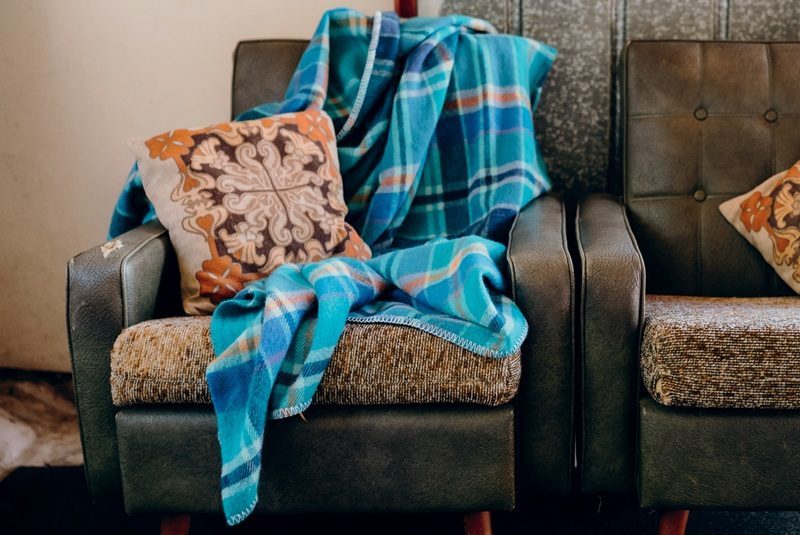 Fresh Retro Love blankets / Kathleen Green Fresh Retro Love blankets / Kathleen Green