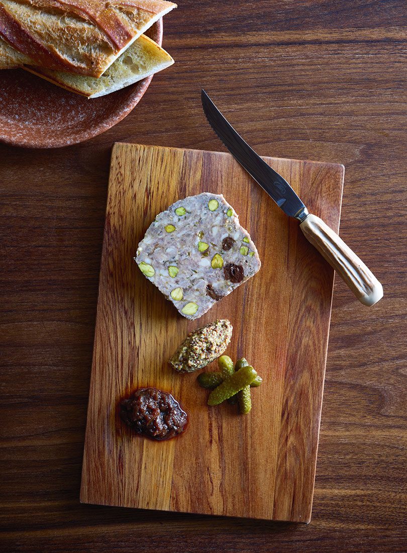 Smoked Boar Hock Terrine