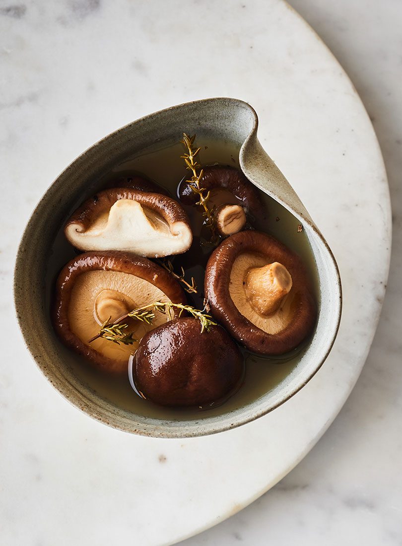 LactoFermented Shiitake Mushrooms Cuisine Magazine From New