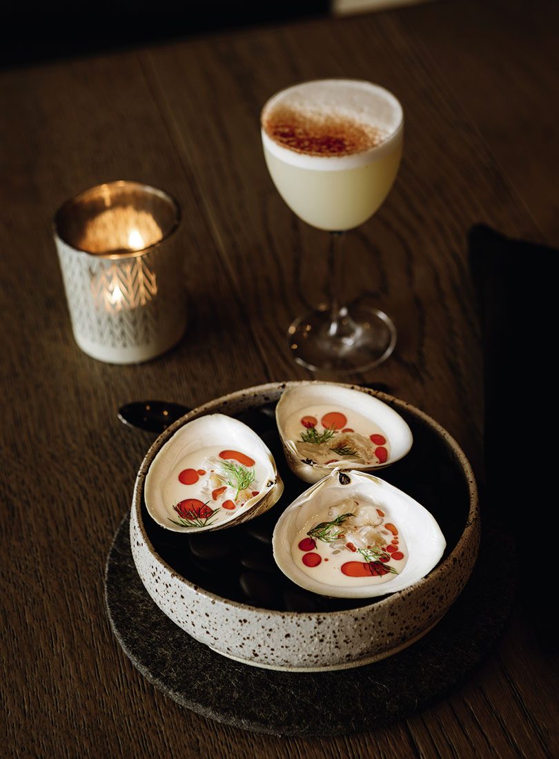 Clams, Paprika & Pinenut Milk - Cuisine Magazine - From New Zealand to the World