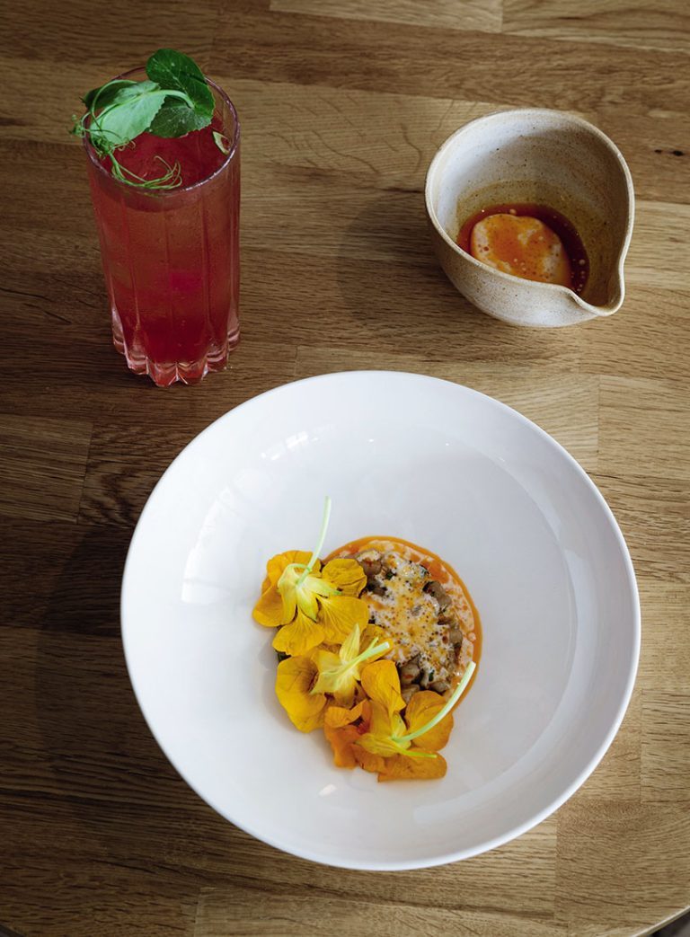 Kingfish Tartare With Xo Sauce & Buttermilk Cuisine Magazine From