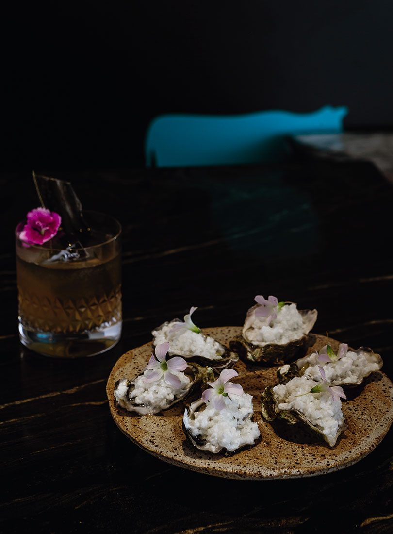 Oysters With Coconut Granita - Cuisine Magazine - From New Zealand to the World