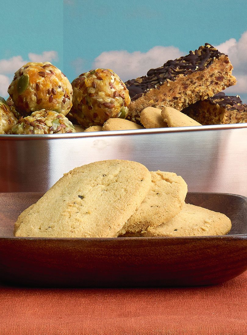 Hemp & Almond Butter Slice - Cuisine Magazine - From New Zealand to the World