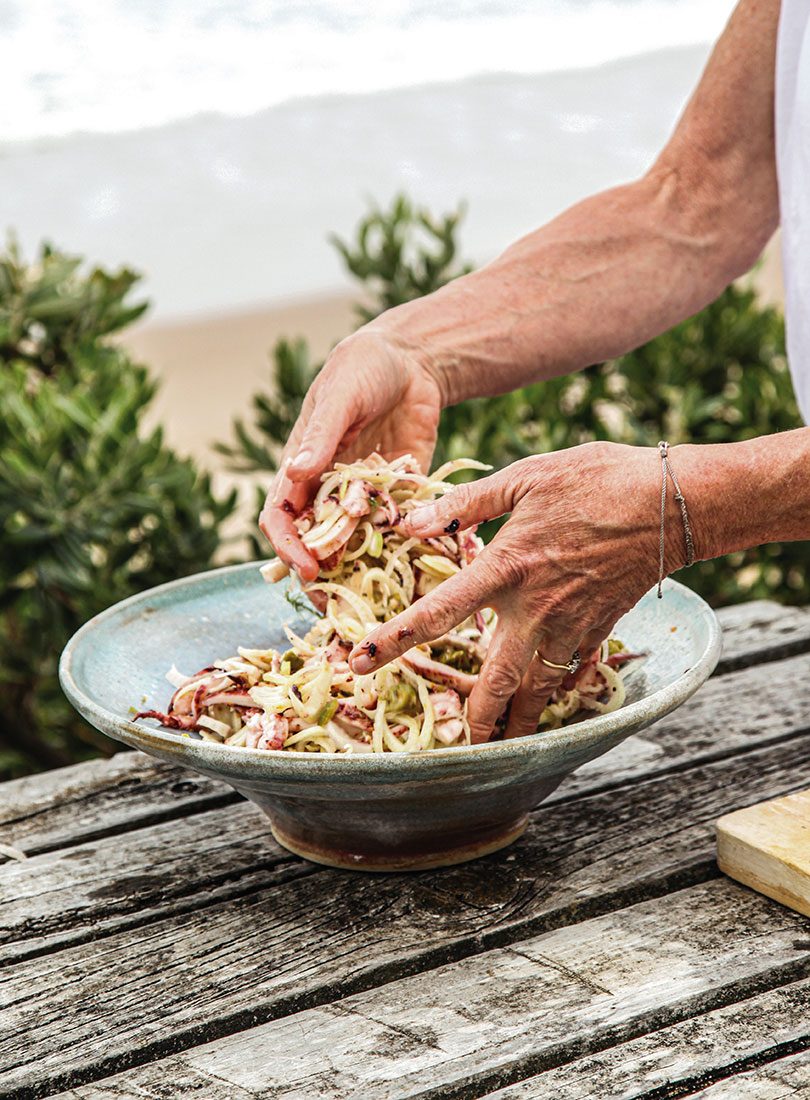Grilled Squid & Fennel Salad - Cuisine Magazine - From New Zealand to the World