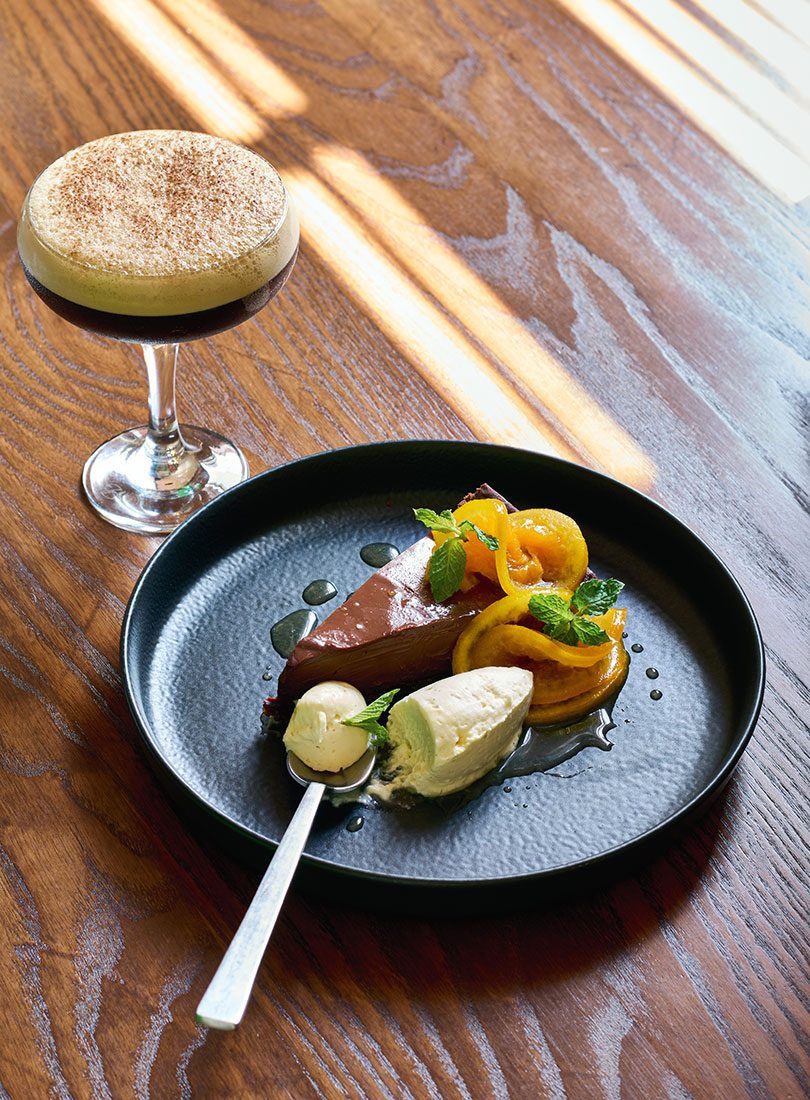 CHOCOLATE TART WITH CANDIED MANDARIN - Cuisine Magazine - From New Zealand to the World