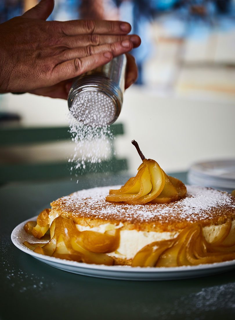 RICOTTA & PEAR CAKE - Cuisine Magazine - From New Zealand to the World