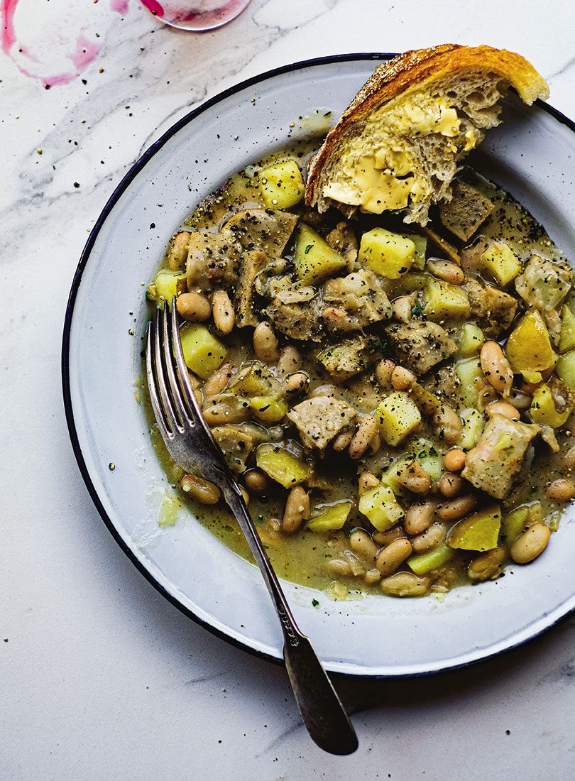 White Bean & Garlic Sausage Cassoulet - Cuisine Magazine - From New Zealand to the World