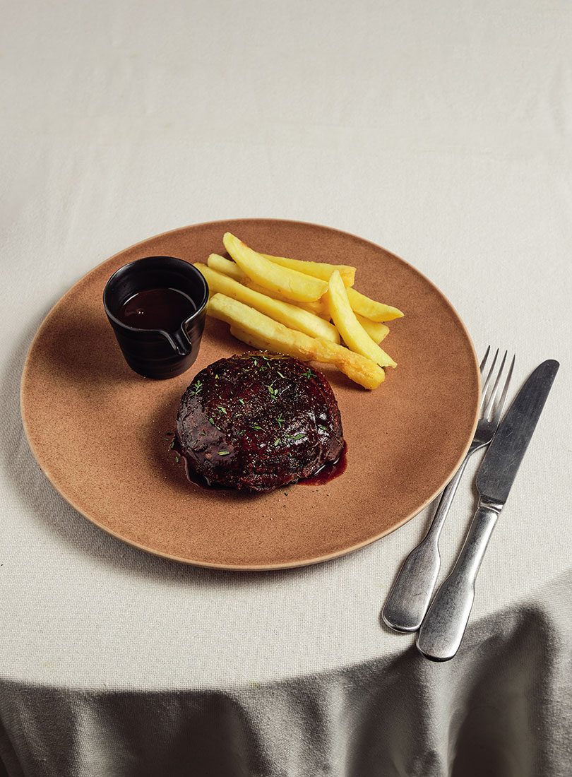 Mushroom Steak Bordelaise - Cuisine Magazine - From New Zealand to the World