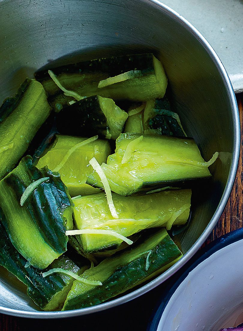 Cucumber With Ginger - Cuisine Magazine - From New Zealand to the World