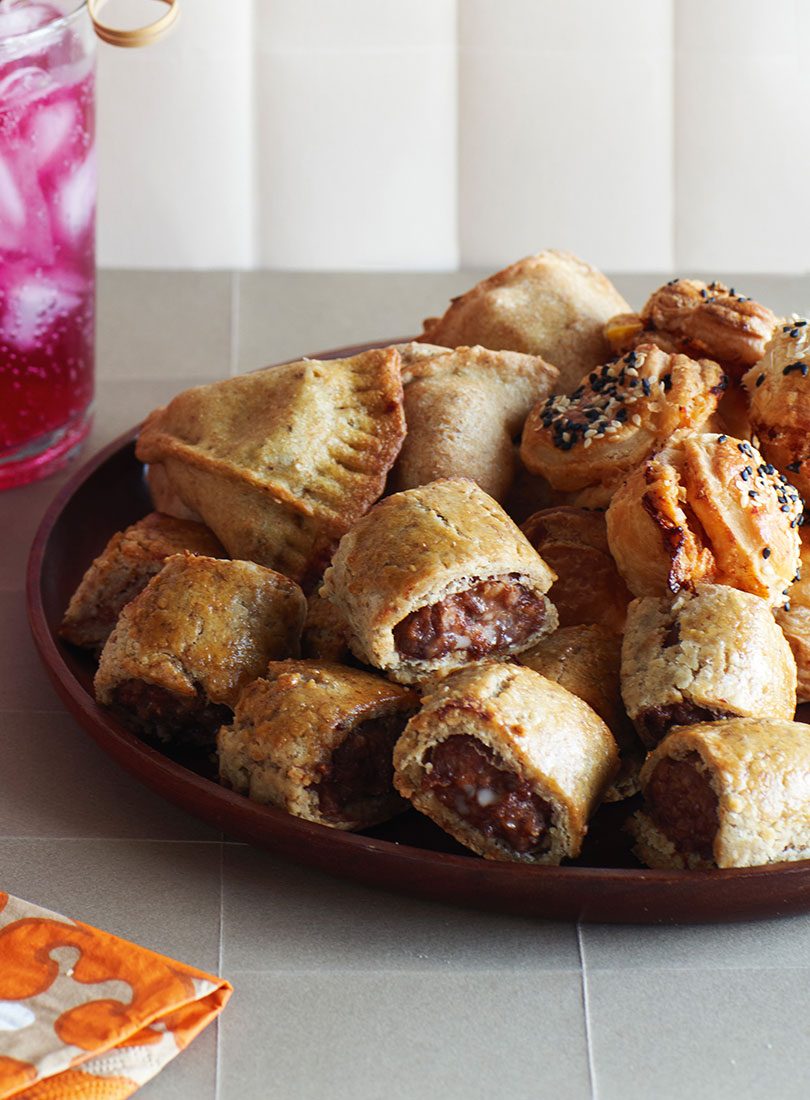 Beef, Blue Cheese & Walnut Sausage Rolls - Cuisine Magazine - From New Zealand to the World