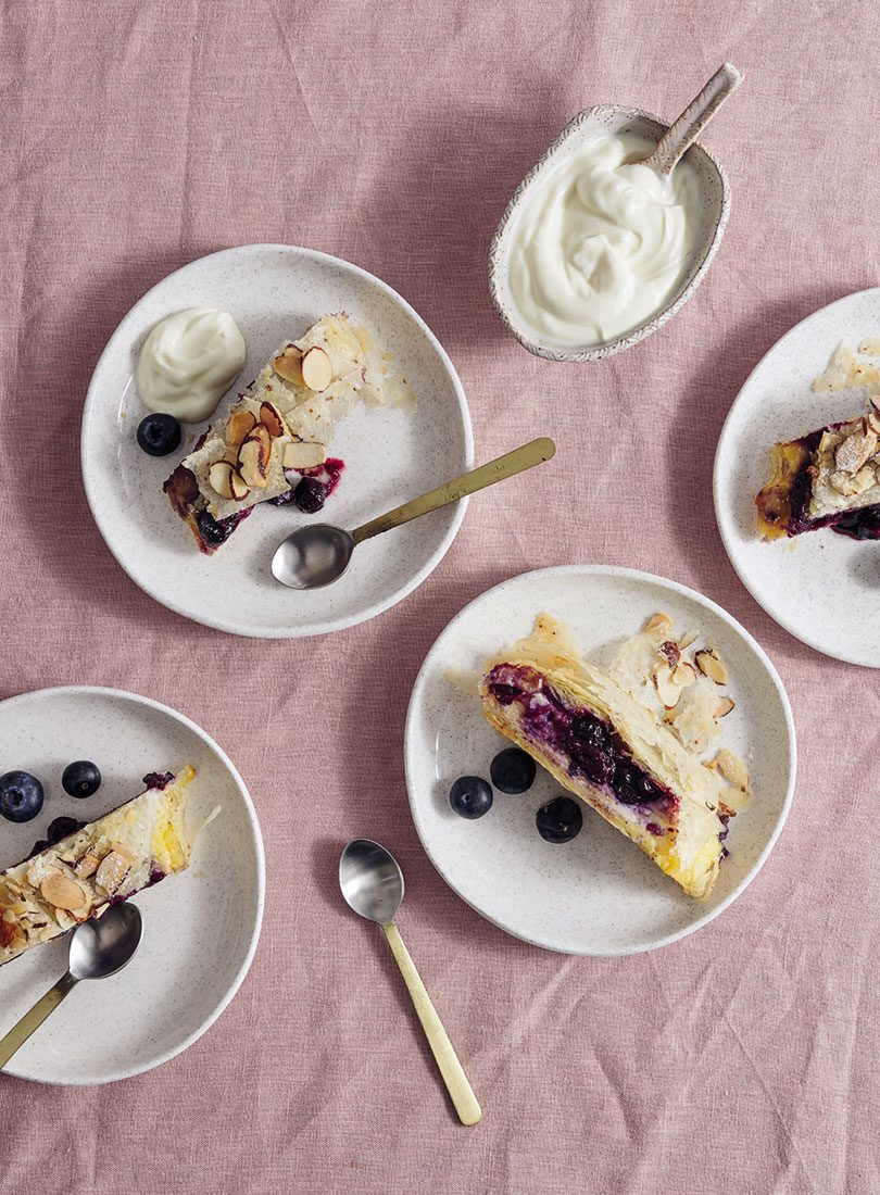 Blueberry & Ricotta Strudel - Cuisine Magazine - From New Zealand to the World