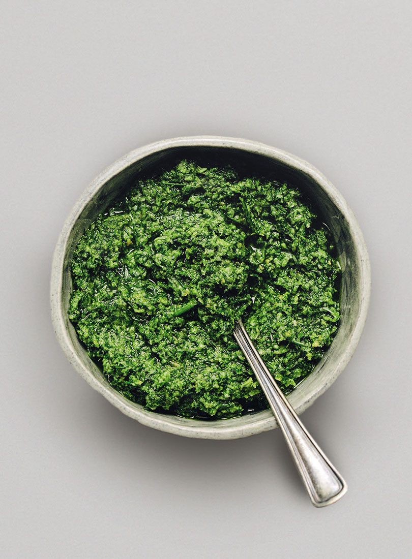 Fennel-Frond Pesto - Cuisine Magazine - From New Zealand to the World