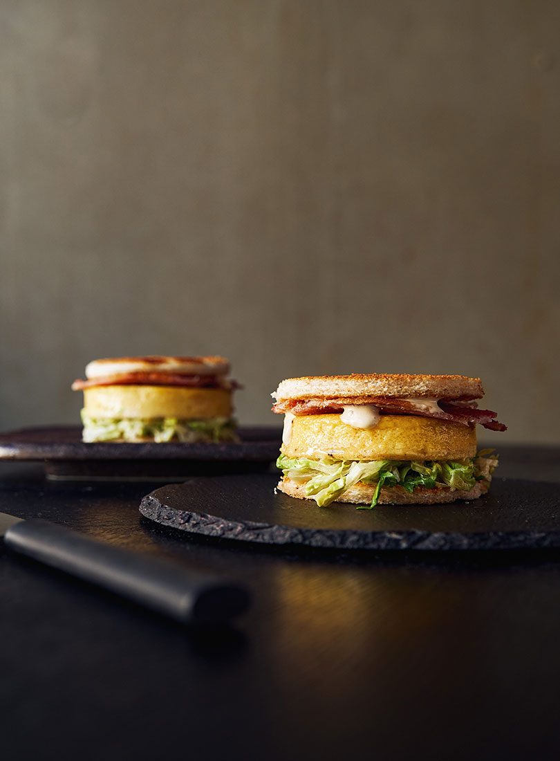 Caesar Egg & Romaine Sandwich - Cuisine Magazine - From New Zealand to the World