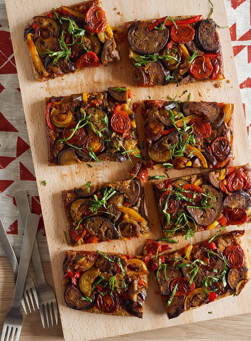 Upside-Down Ratatouille Tart - Cuisine Magazine - From New Zealand to the World
