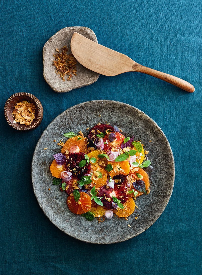 Yum Som-O Citrus Salad - Cuisine Magazine - From New Zealand to the World