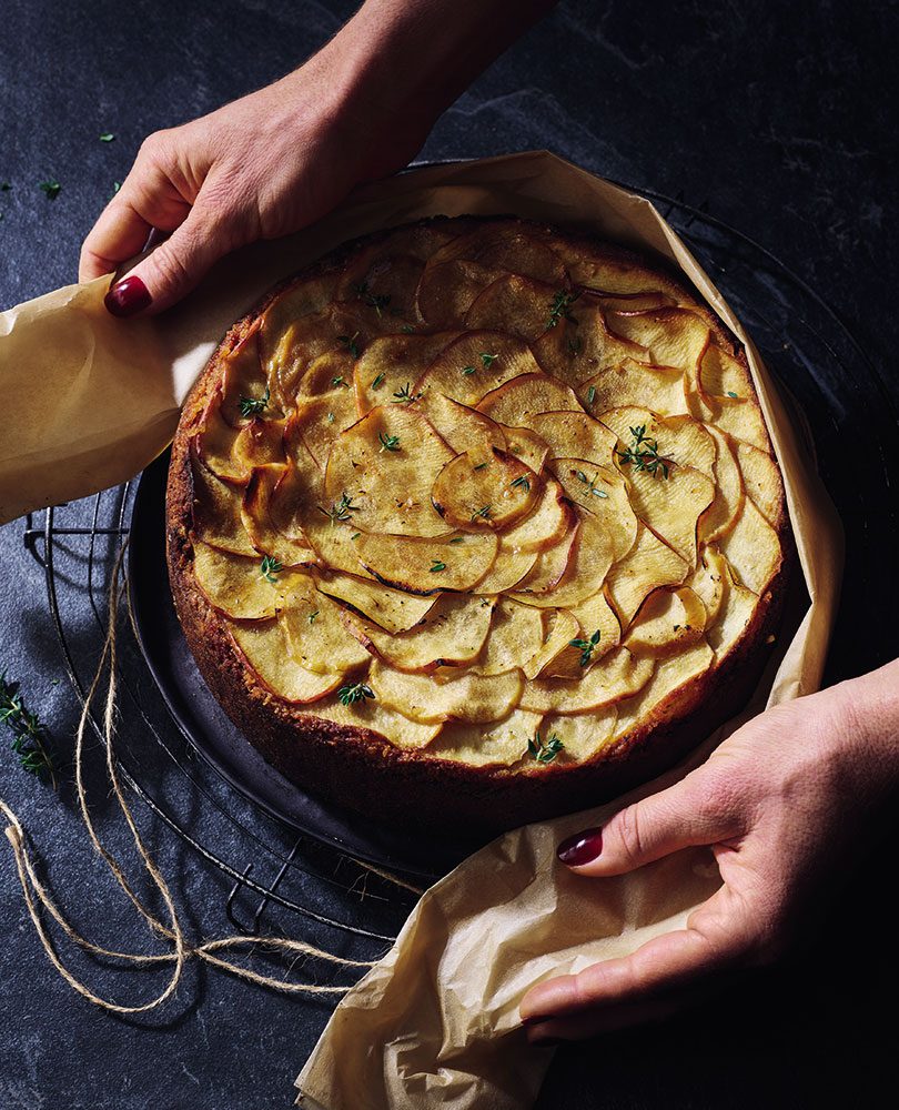 Apple Almond Crumble Cake - Nadia Lim